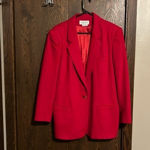 Women’s red blazer  size 14